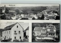 56355 W5428 Diethardt 1920 - Gasthaus Louis Crecelius + Hubertus Haus AK