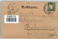 95652 W8595 Waldsassen 1898 - Gasthaus Zum Lamm Kirche
