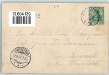 21279 W2114 Hollenstedt , Nordheide 1903 - Gasthaus Kück AK