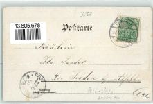 31855 W3258 Aerzen 1901 Lithographie Kaiserl. Postamt Bahnhof Kriegerdenkmal Osterstraße