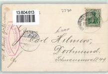 38723 W3370 Rhüden 1906 - Kolonie Carlsfund Thonwerk Deutsches Haus Inh H. W. Hasserodt