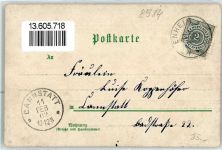 95478 W8584 Kemnath 1902 Lithographie Gasthaus Zur Linde Gasthaus Zur Rose Gasthaus Zum Hirsch