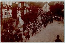 34454 W3548 Mengeringhausen Privatfoto AK Festzug