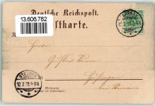 79650 W7860 Fahrnau 1898 - Kaiserl. Postamt