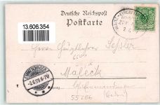 55286 W6501 Wörrstadt 1899 Lithographie Neunröhrenbrunnen Amtsgericht Höhere Bürgerschule