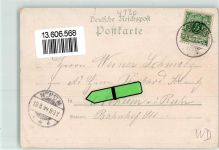 47441 W4130 Repelen 1899 Gebrauchsspuren Repeler Meer Gasthaus G. Eickschen Handlung A. Haubruck Haus Tervoort Lithographie