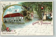10115 O1100 Pankow 1899 Lithographie Gasthaus R. Linder