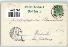 79853 W7825 Kappel , Hochschwarzw 1899 Lithographie Kirche Gasthaus Zur goldenen Blume