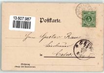 73312 W7340 Deggingen 1897 Lithographie Kirche Ave Maria