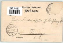 04416 O7113 Markkleeberg 1896 Lithographie Gasthaus Zum Feldschloss Großstädteln
