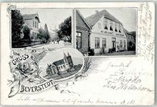 27616 W2855 Beverstedt 1904 - Gasthaus A. F. Hölling Kirche