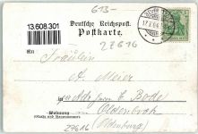 27616 W2855 Beverstedt 1904 - Gasthaus A. F. Hölling Kirche