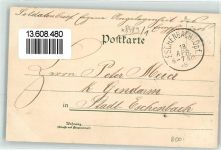92676 W8489 Eschenbach i.d.OPf. 1898 Lithographie