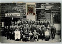 W6000 Frankfurt am Main Delegation Esperanto 1913 Gebrauchsspuren
