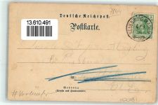 79395 W7844 Neuenburg am Rhein 1904 - Hotel Witz-Schmidt Vorläufer