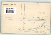 25712 W2224 Hochdonn - Geschäftshaus E. rohse Z. Hertlein Oldtimer Emailleschild