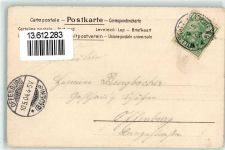 77731 W7608 Willstätt 1904 Lithographie Gasthaus Zur Germania Kinzig