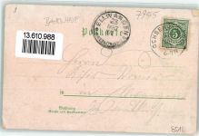 88416 W7955 Ochsenhausen 1901 Lithographie Hotel Bahnhof Elektrizitätswerk