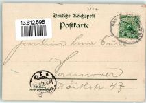 29345 W3104 Unterlüß 1899 Lithographie Hubachs Gasthaus Bahnhof Eisenbahn Hubachsches Dampfsägewerk Kaiserl. Postamt