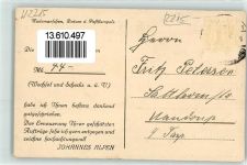 25557 W2215 Hanerau-Hademarschen Privatfoto AK Kreishandwerkerfest Festwagen der Firma Johannes Alpen Lederlager