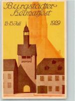 09217 O9112 Burgstädt - Heimatfest Juli 1929