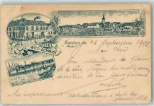 79395 W7844 Neuenburg am Rhein 1901 - Hotel Witz-Schmidt Vorläufer