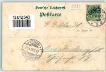 24966 W2393 Sörup 1899 Lithographie Bahnhofshotel Bahnhof Schauby Mühle Windmühle
