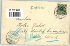 79539 W7850 Brombach , Kr Lörrach 1900 Lithographie Schloss Grosmann Gasthaus Zum Adler Karl Kaufmann
