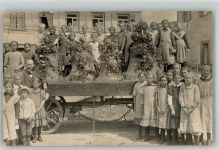72458 W7470 Tailfingen b Ebingen, Württ Privatfoto AK Glockenweihe Kinder Ort handschriftlich