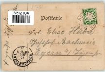 83666 W8176 Schaftlach 1906 Lithographie Bahnrestauration Gasthaus Edelweiss