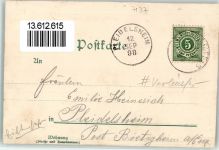 75447 W7137 Sternenfels 1898 - Aussichtsturm Gashtaus Zum LammVorläufer