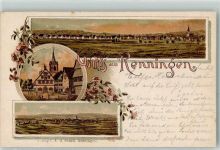 71272 W7253 Renningen 1899 Lithographie