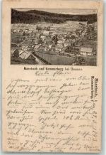 98693 O6313 Manebach 1893 Gebrauchsspuren Kammerberg Vorläufer Druck 1886/87 Mittelbug