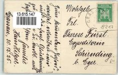 83224 W8217 Grassau , Chiemgau Privatfoto AK Wohnhaus Ort lt. Stempel