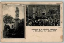 57580 W5241 Gebhardshain - Weihe der Mariensäule 05. Oktober 1913 Stempel Bürgermeisteramt