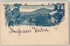 36404 O6220 Vacha - Rathaus Widemark Weidenhain Neubau Vorläufer Ort handschriftlich