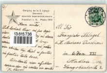 W6000 Frankfurt am Main Gruppenfoto Deligitoj de la 2. ligtago Germana Pasko 1913 Esperanto