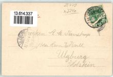 25779 W2246 Hennstedt , Dithm 1904 - Kirche Kutsche