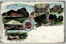 26121 W2900 Etzhorn 1906 Lithographie Gasthaus Etzhorner Krug Fr. Stührenberg Villa Huttmann Klövers Sommergarten Harms Allee Kullmanns Brennerei Hilberts Brennerei Bahnhof