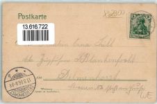 26121 W2900 Etzhorn 1906 Lithographie Gasthaus Etzhorner Krug Fr. Stührenberg Villa Huttmann Klövers Sommergarten Harms Allee Kullmanns Brennerei Hilberts Brennerei Bahnhof