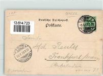 06869 O4522 Coswig , Anh 1897 - Friederikenbad Lehmann Jagdtiere Vorläufer
