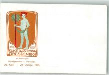 O8000 Dresden Internat. Kunstausstellung 1901 Kunstgeschichte Dresden