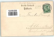 58339 W5805 Breckerfeld 1901 Lithographie Hotel A. Böving Windmühle Hohenzollernturm