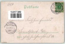 63477 W6457 Dörnigheim 1900 Lithographie Gasthaus Zum Schiffchen Raddampfer