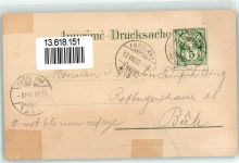 Morges Kirche Schloss Casino Chateau de Vufflens Mit Glimmerauflage Winterlitho 1900 Gebrauchsspuren