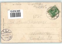 48565 W4430 Burgsteinfurt 1905 - Bahnhofstraße Post Fahrrad