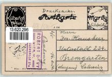 Wien 6. Bezirk, Mariahilf sign Franz Pösser Alter Hof in der Laimgrube A 114 Kilophot Künstlerkarte