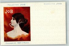 Calendrier 1897 G. Maurice Rauchen Collection JOB
