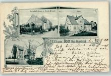 49324 W4520 Buer , Wiehengeb 1902 - Geschäftshaus Erich Struck Post Erste Pfarre
