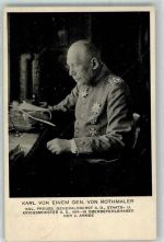 W4330 Mülheim an der Ruhr Karl von Einem Gen. von Rothmaler Originalunterschrift Orden WK II